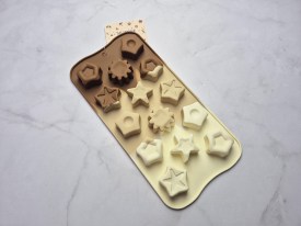 Molde silicona estrellas diferentes